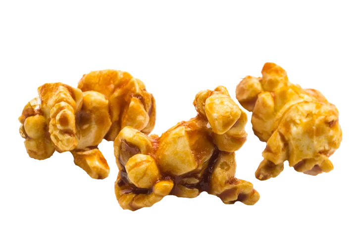 American Caramel corn snacks with Milk Flavor Butterfly Type bucket Popcorn in grain