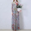 Anly pictures of latest gowns designs long fairy translucent hand embroidery party dress for ladies