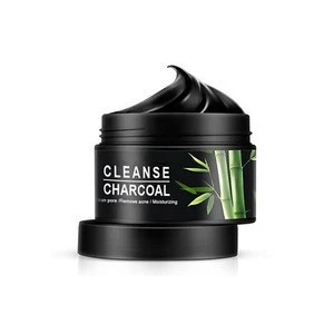 Anti Acne Clean Pores Moisturizing Tightening Charcoal Cleanse Deep Sea Mineral Mud Peel-Off Black Head Remove Facemask