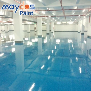 Anti chemical epoxy Liquid Rubber Flooring   paint cement floor coating