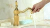 Antique Brass Vessel Sinks Basin Lavatory Bathroom Faucet