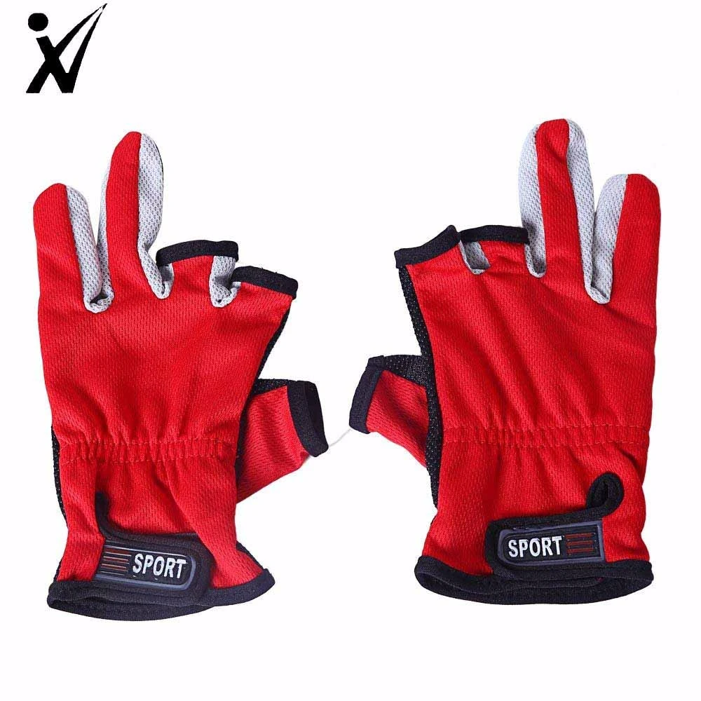 Antiskid Glove Diving Material Three Finger Fishing Gloves Outdoor Fishing Equipment Bag / Carton Fast Delivery Plastic CN;JIA
