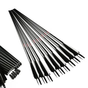 Archery Spine300-600 pure carbon arrows compound bow and arrow shooting hunting archery arrow