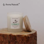 Aroma Naturals candle scent candles luxury scented glass jar scented candles