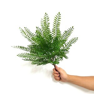 artificial wall plant leaves bush fern making