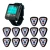 Import Artom restaurant  cafe hotel room service call system Smart wireless wrist watch pager receiver with 10 call buttons from China