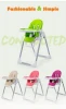 ASTM high chair baby feeding free baby high chair made friendly eco plastic material