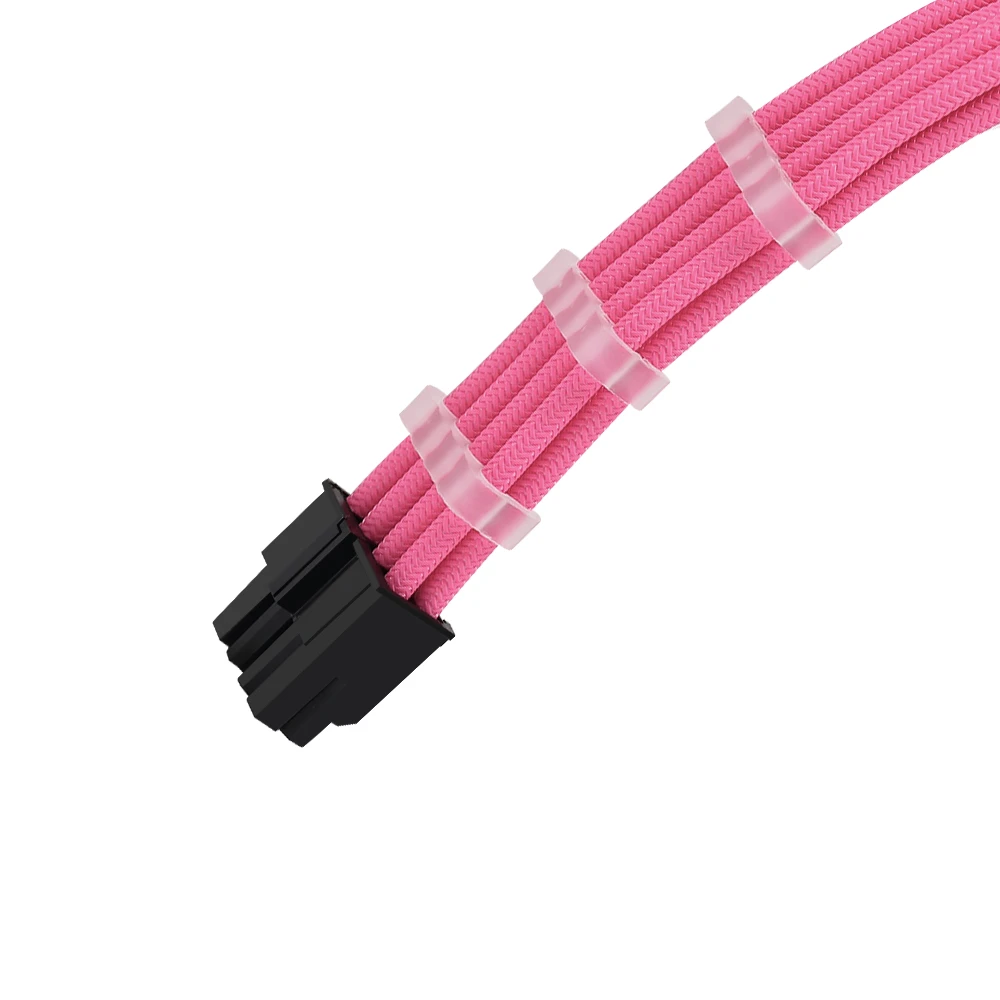 ATX PC Power Cable Manufacturers 24PIN Male to 24PIN Female Computer Sleeved Cable Extension Connector Kable
