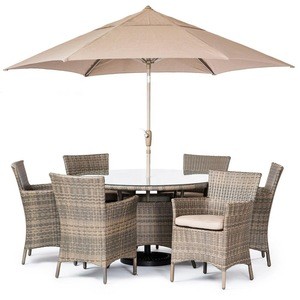 Audu Rattan Restaurant Dining Table And Chair