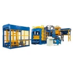 automatic 6 inch cement concrete brick machine
