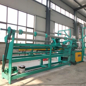 Automatic chain link fence automatic weaving machine