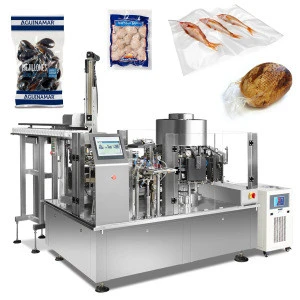 Automatic Corned Beef Food Cooked Food Vacuum Packaging Machine