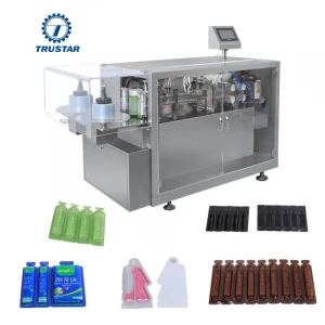 Automatic Plastic Ampoule Olive Oil Filling and Sealing Machine Oral Liquid Packing machine