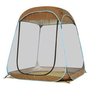 Automatic quick set-up anti-mosquito mesh gazebo beach tent  sun shelter mesh camping tent