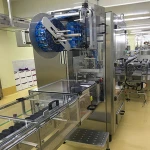 automatic shrink sleeve labeling machine for cups