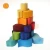 Import Baby Kids Educational Toys Rainbow Building Blocks stacking stack Wooden snail Rainbow for kids Learning Recognition Puzzle Toy from China