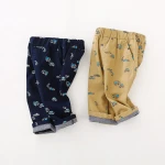Baby pants children's shorts 2020 summer new children's clothing car printed cotton casual pants