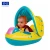 Baby Pool Float Sunshade Swimming Inflatable Boat kids Swimming Rings with Canopy Steering Wheel Horn