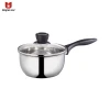 bakelite handle biryani cooking pot stainless steel set cookware