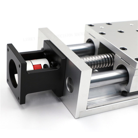 Buy Ball Screw Drive Xyz Axis Linear Stage Linear Guide Rail With ...