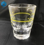 Barista Coffee Tool Heavy Glass 2 OZ Measuring Cup With Scale