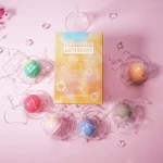 Bath bombs Gift Set Organic Herbal Bath Oil Fizzy Bubble Bath bombs Molds