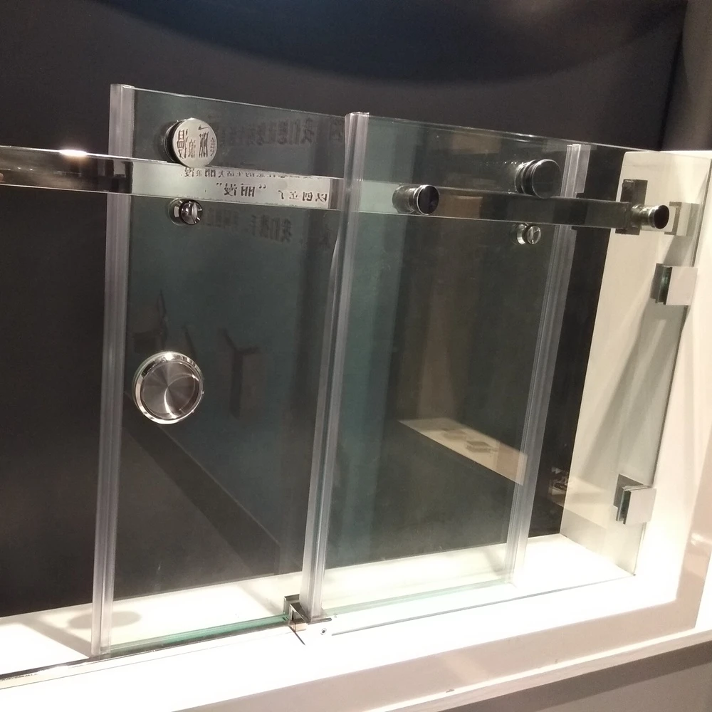 Bathroom hardware accessories Shower room glass sliding door fitting set
