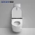 Import Bathroom sanitary ceramic white bidet toilet seat automatic wall hung toilets small smart toilet with concealed tank from China