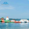 Beach Aqua Park Play Equipment/ Water Floating Platform With Jumping Bag For Rental Business