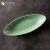 Import Bean Green 11.5inch Moon Shaped Ceramic Plate from China