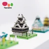 Beautiful Japanese castle miniature cardboard 3D puzzle