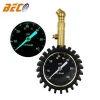 BECO glow in dark tire pressure measuring tools metal straight Valve Stem tire gauge