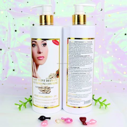 Lait éclaircissant Multi-corps Teint Diamant à L'acide Kojique Et Huile De Jojoba - 500 Ml