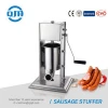 Best price domestic supplies stainless steel vertical gear drive chicken meat making machine sausage stuffer for sale