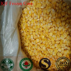 Best price Frozen Vegetables iqf sweet corn (FDA,HACCP,HALAL,BRC)