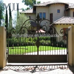 Best Quality Simple Indian House Steel Main Gate Designs Exterior Decorative  Wrought Iron Gates