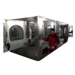 Best sale glass bottle milk production machine low price