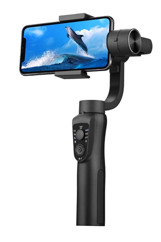 Best Seller 3 Axis Smart Mobile Gimbal Handheld Face / Object Tracking S5B Gimbal Stabilizer for Smartphone & Action Camera
