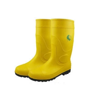 Best-selling CE standard safety acid resistant rubber rain boots