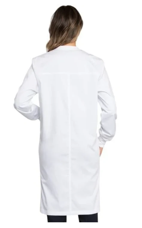 best selling high quality stretch 65%polyester35%cotton clinic professional use lab coat