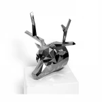Best Selling Luxury Car Accessories Interior Decorative Plug In Car Vent Clip Car Stick Vehicle Deer Head Air Freshener