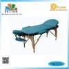 Better Wooden, 3 Section, Adjustable, Solid Portable Massage Table