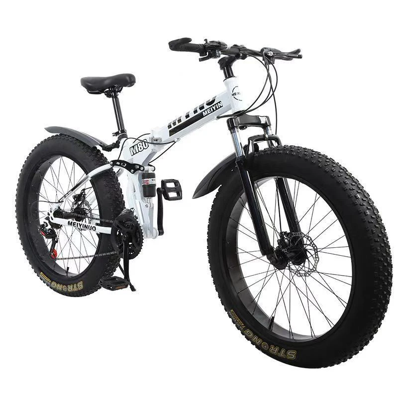 Bicycle manufacturers make fat tire bicycles, fat bicycles, snowmobiles