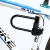 Import bicycle motorcycle U lock with steel cable bike shackle lock from China
