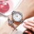 Import Bizarno Brand Luxury 3pcs/Set Women Quartz Watch Crystal Bracelet Necklace Watch Sets Female Jewelry Set Fashion Ladies Gift from China