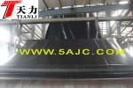 black smooth hdpe geomembrane
