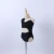 Import black spandex dance leotard Navel suit dance wear stage performance Belly Dance costume from China