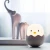Import Body sensor Creative cartoon silicone USB charging egg shell chick led sleeping lamp tumbler bedside table lamp from China