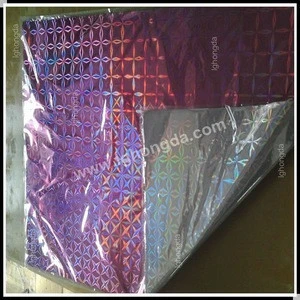 BOPP holographic film for gift/flower wrapping andd packing