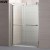 Import Brackets Pulley Acrylic Base Folding Tempered Glass Shower Screen With Certificate For Bath from China